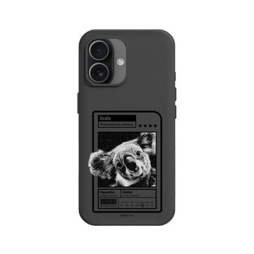 iPhone 17 SolidX 黑 - RHINOSHIELD X Taipei Zoo - 無尾熊：限量卡牌