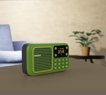 【雲渡小鋪】廠家直發熊貓S1老年人調頻FM收音機老人新款便攜式插卡老年隨身聽充電唱戲