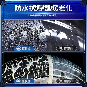【油性配方】科爾奇汽車輪胎蠟光亮劑油持久型防水老化黑亮保護釉 可開發票✔Car Supplies 🚗臺灣出貨🚗