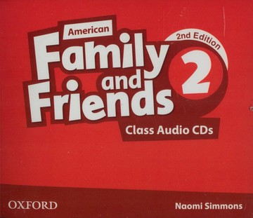 American Family and Friends 2nd Edition Class CD 2 (3片)  Simmons  OXFORD