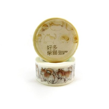 好多柴貓-和紙膠帶