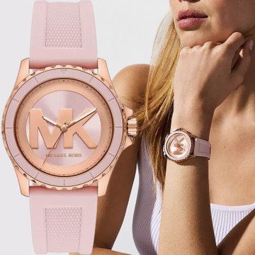 Michael Kors MK Everest 品牌大LOGO女錶 1212購物節 送禮推薦-40mm MK7536