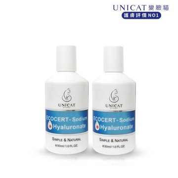 【UNICAT 變臉貓】揮別乾紋 超保濕玻尿酸原液 30ml 共2入