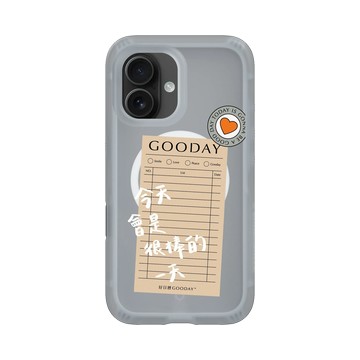 iPhone 16 AirX 流變灰 - 好日曆 GOODAY (星期安有限公司) - 好日子筆記(白字款)