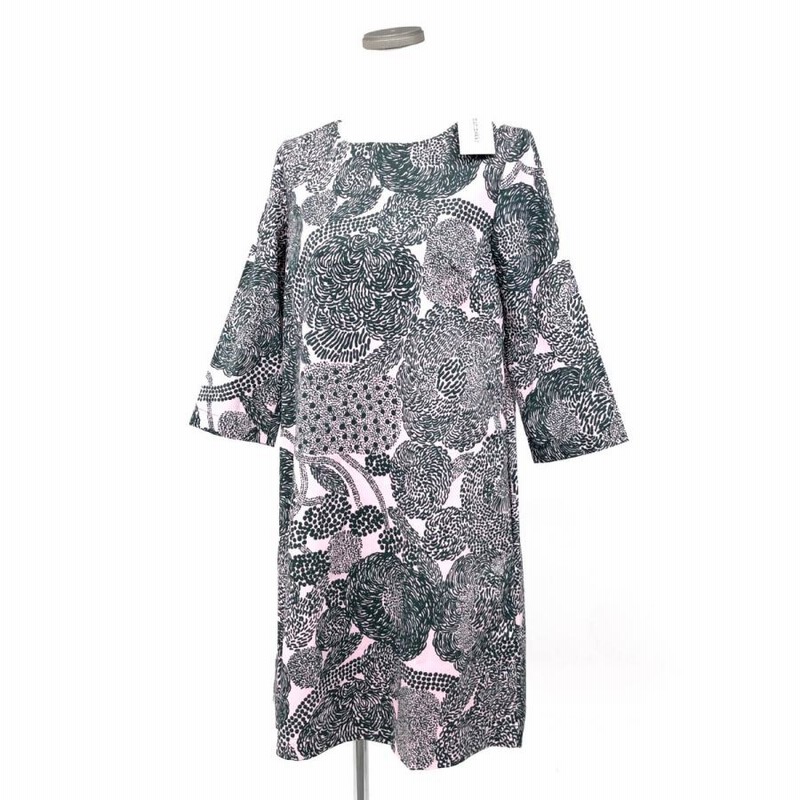marimekko マリメッコ 七分袖ワンピース 未使用品 サイズ36