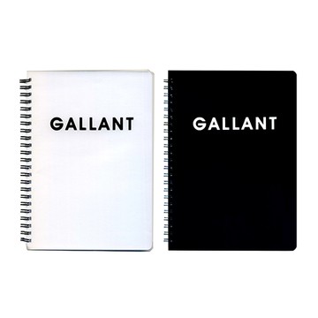 NANKUAN 南冠 25K黑白派空白活頁筆記本/記事本 NO.N25395