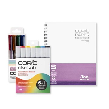 日本COPIC 麥克筆插畫套組 插圖/繪畫/初學者適用