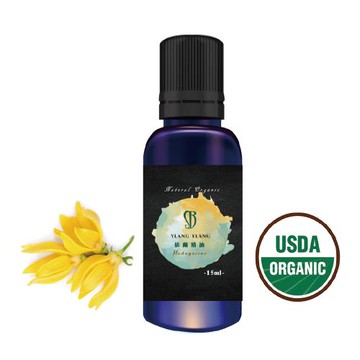 【simple beauty 健康美人】有機依蘭精油15ml(淨化防護、清潔、舒緩調理肌膚、有機精油)