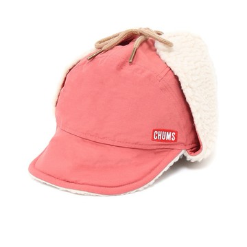 CHUMS Camping Boa Russian Cap飛行保暖帽 灰粉紅
