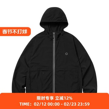 WHEELS and WIND light weight windbreaker輕薄連帽運動夾克外套