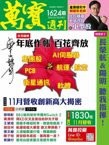 【電子書】萬寶週刊1624期