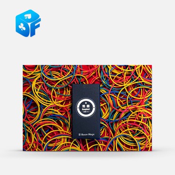 北方魔術 張晨鑫焦圈高彈力橡皮筋魔術 劉謙震撼皮筋穿越魔術道具