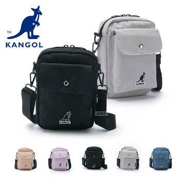 🔜 快速出貨 KANGOL 英國 袋鼠 口袋側背小帥包 【69553009】 包包 小方包 CROSS BAG