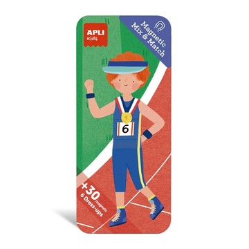 APLI Kids-口袋磁鐵穿搭-來去運動-19708