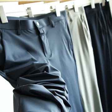 冰爽絲滑！免燙抗皺！春季男士外貿商務休閑彈力直筒休閑長褲西褲