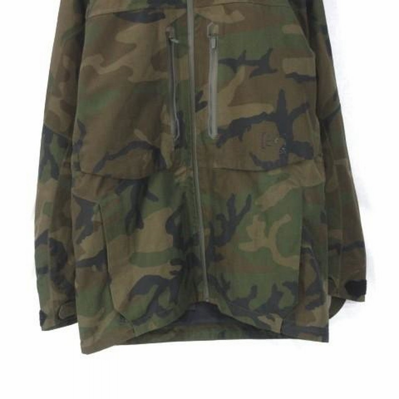 Burton AK バートン スノーボードウェア GORE-TEX 迷彩 止水ジッパー ゴアテックス ジャケット カモフラ CAMO S メンズ 中古  70007027 | LINEショッピング