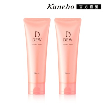 Kanebo佳麗寶 DEW水潤洗顏皂霜125g(限定買1送1)
