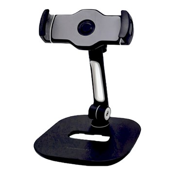 Ledetech 樂得 手機平板架 4.5~10.5吋手機平板通用 可360度旋轉 穩重金屬底座 適用寬度11.5cm~19cm  黑色  1個