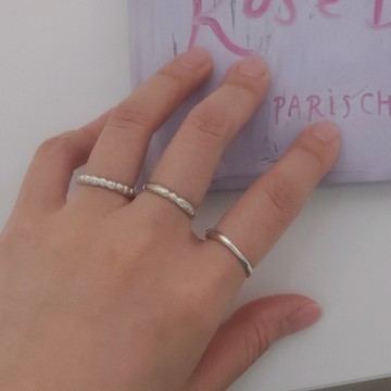 R_401 銀飾925套戒