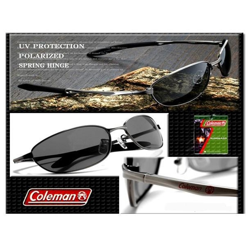 coleman コールマン 偏光サングラス co3008-1 co3008-2 c03008-3