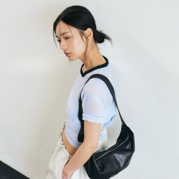 【Bucks&leather】羊皮牛角包 - 現貨倒數 1組
