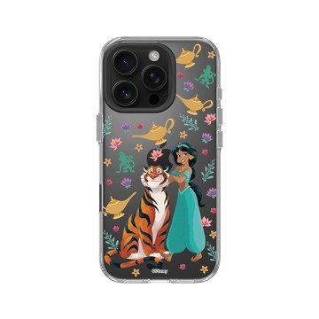 iPhone 16 Pro Clear Case（相機按鈕） 透明 - 迪士尼-公主系列 Disney Princess - 迪士尼公主 - 茉莉公主
