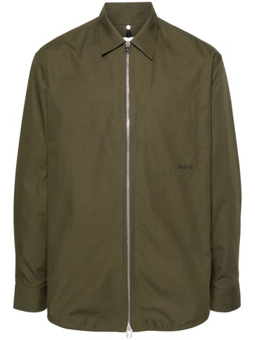 OAMC - Ian ripstop shirt - men - Cotton - M - Green