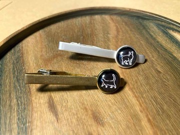日常貓咪 領帶夾 Tie Clips