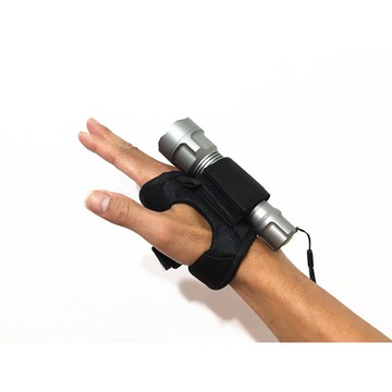 ★附發票★現貨正品Flaming Fire潛水手電筒手腕套手電筒套專用手臂套 手腕套布套潛水照明配件 補光燈手背套