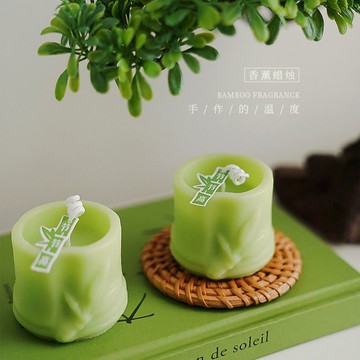 🤩新款🏆台灣出貨🏆新升級竹子香薰蠟燭氛圍感氛節日伴手禮小禮品創意造型竹筒蠟燭
