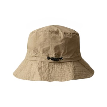 妃妃嚴選 可折疊防水漁夫帽  卡其色  56 x 15cm