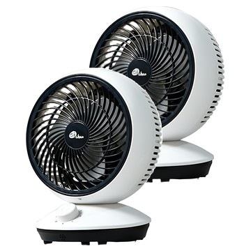 Oichan 歐伊匠 7吋擺頭空氣循環風扇 A1024 螺旋式扇葉設計 兩段式風速調節 隱藏式提把