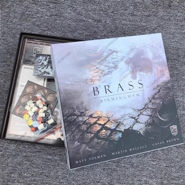 ✨兵仔模型玩具兵仔模型玩具✨英文版brass工業革命伯明翰桌遊美式桌遊豪華成年人清倉正規exo