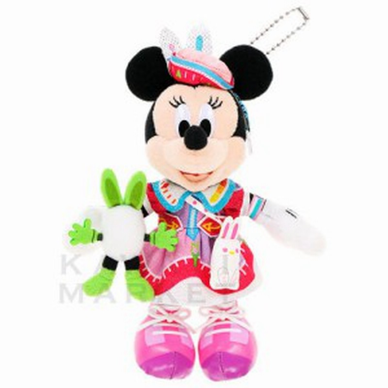 ミニーマウス ぬいぐるみバッジ ディズニーイースター 22 うさたま大脱走 ぬいば グッズ 東京ディズニーランド 限定 通販 Lineポイント最大1 0 Get Lineショッピング
