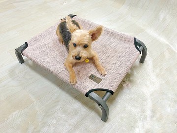 新品上市M-小王子的飛行床-冰晶灰床架-挪威粉 長90X寬60X高15CM