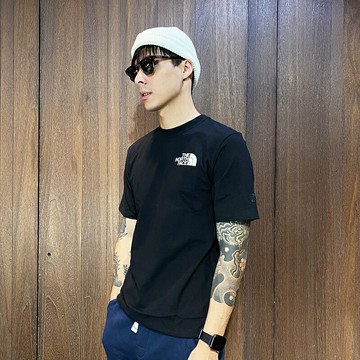 美國百分百【美國真品】The North Face T恤 TNF 短袖 T-shirt 北臉 小logo 三色 CE03