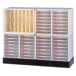 A4公文櫃系列-A4-7407A+A4-7407+A4-04 四排底座【APP滿額下單10%點數(單一帳號最高5000點)】1/31止