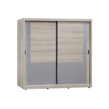 ASSARI-雅緻5尺推門衣櫃(寬151x深60x高203cm)