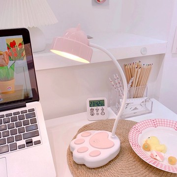 可愛貓爪夜燈 創意貓咪禮品燈少女心桌面萌物喂奶燈起夜燈