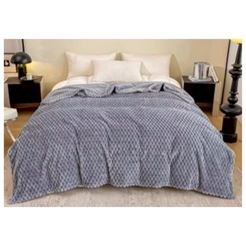 編織紋毯-深灰150*200cm