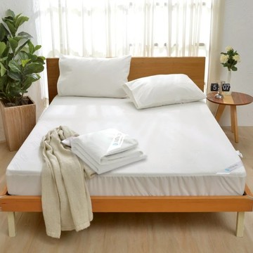 A-nice 100%防水護理級天絲二層床包式保潔墊 台灣製造  5尺(雙人)