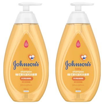 Johnson's 嬌生 嬰兒溫和洗髮露 洋甘菊淡雅香氛 500ml 敏弱肌適用  2瓶