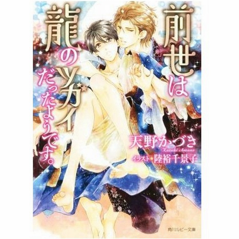 前世は龍のツガイだったようです 角川ルビー文庫 天野かづき 著者 陸裕千景子 通販 Lineポイント最大0 5 Get Lineショッピング