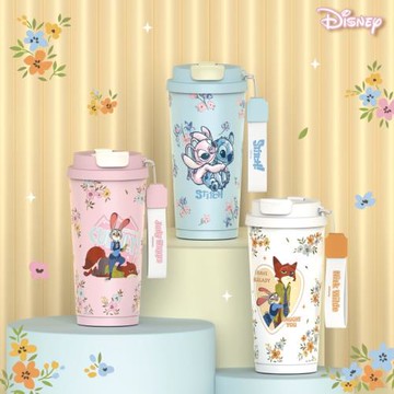 艾可思加黎咖啡杯朱迪尼克保溫杯高顏值便攜新款保冷大容量水杯