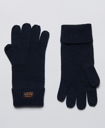 Superdry Men's Men's Radar Gloves Navy / Eclipse Navy - Size: 1SIZE