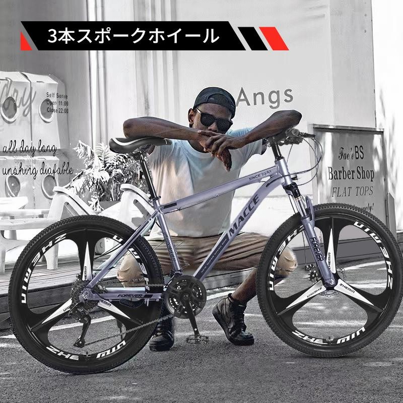 RIVULET 26インチ 自転車 6段ギア 中古品 - その他