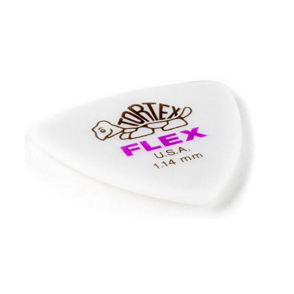 JIM DUNLOP（ジムダンロップ） ピック・トライアングル TORTEX FLEX TRIANGLE GUITAR PICK 1.14mm