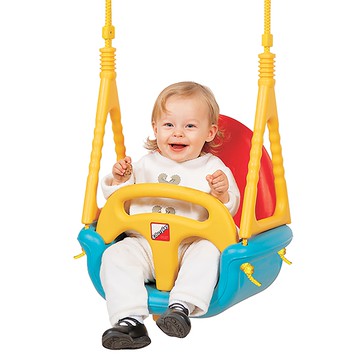 Edu-play 三合一兒童鞦韆組  45 x 33 x 45 厘米  1組  混色