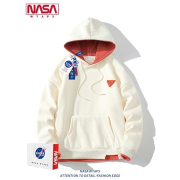 NASA WTAPS寬松休閑運動衛衣男款春秋季新款情侶外套休閑百搭上衣