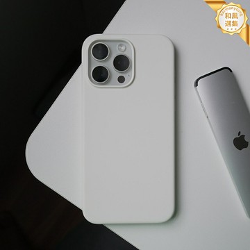 【磁吸防摔】iPhone15ProMax手機殼 蘋果手機殼 液態硅膠殼 磁吸殼 保護殼 全包防摔 簡約白色 輕薄手感 商務休閒通用